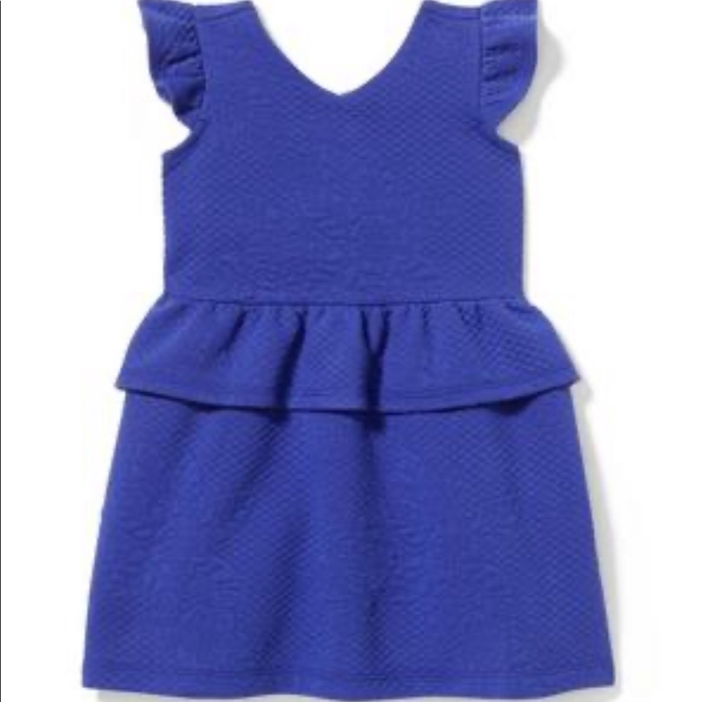 Janie and Jack Quilted Peplum Dress - Size 4